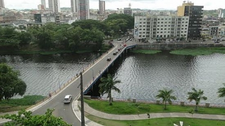 AÉREA DA PONTE DO GÓES CALMON EM ITABUNA-FOTO:CERRADO - ITABUNA - BA