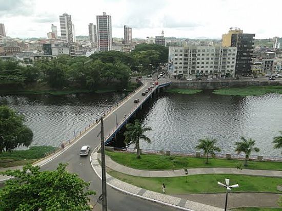AÉREA DA PONTE DO GÓES CALMON EM ITABUNA-FOTO:CERRADO - ITABUNA - BA