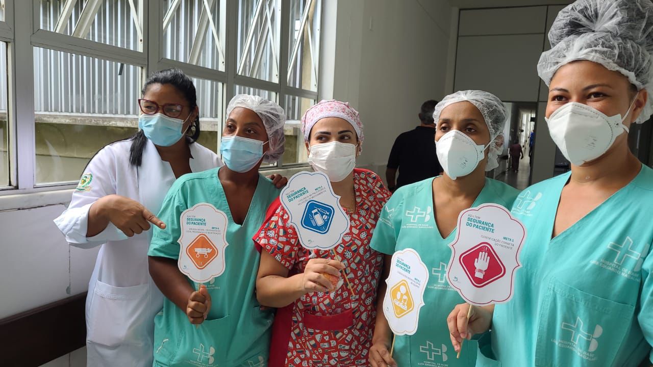 Hospital de Base de Itabuna promove Campanha Abril pela Segurança do Paciente.