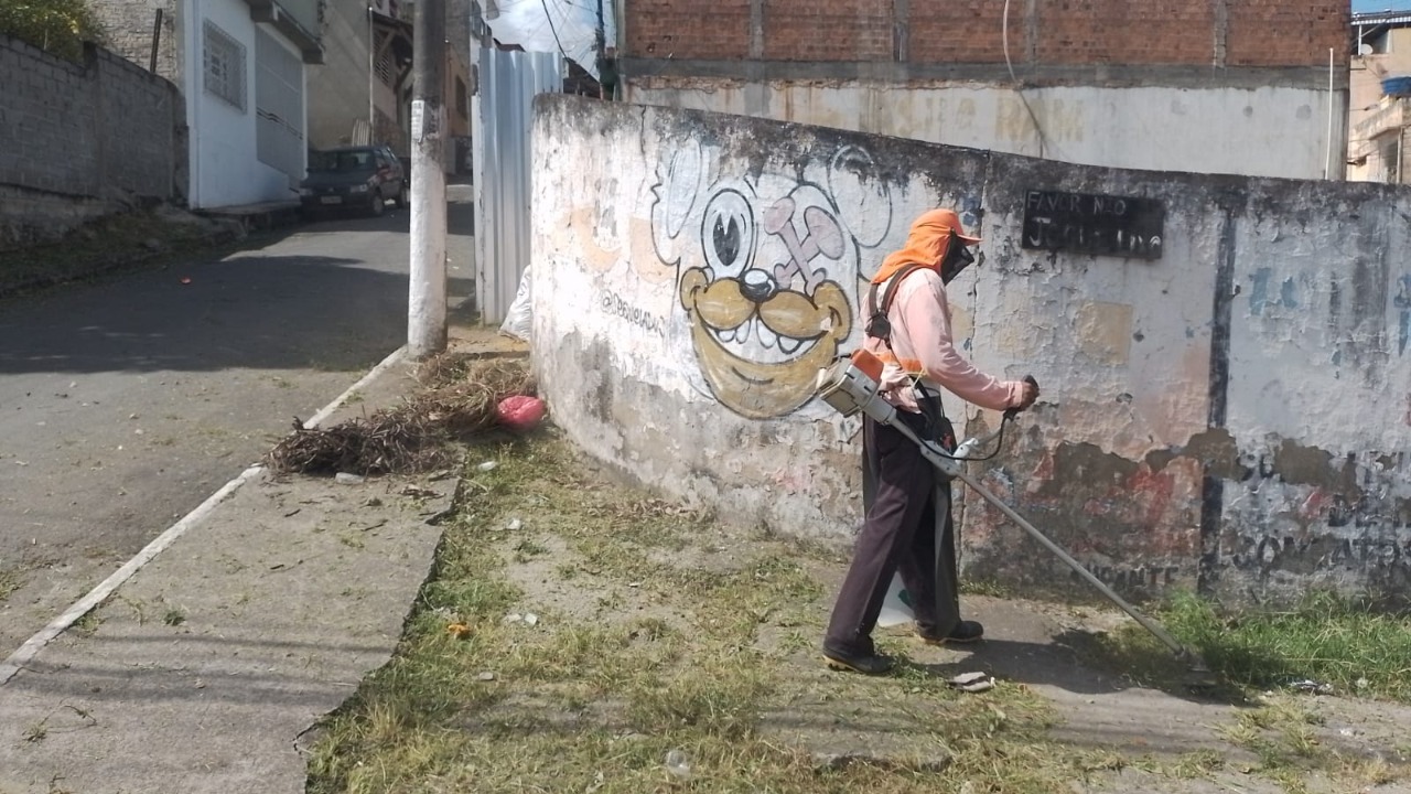 Prefeitura de Itabuna avança no cronograma de zeladoria urbana.