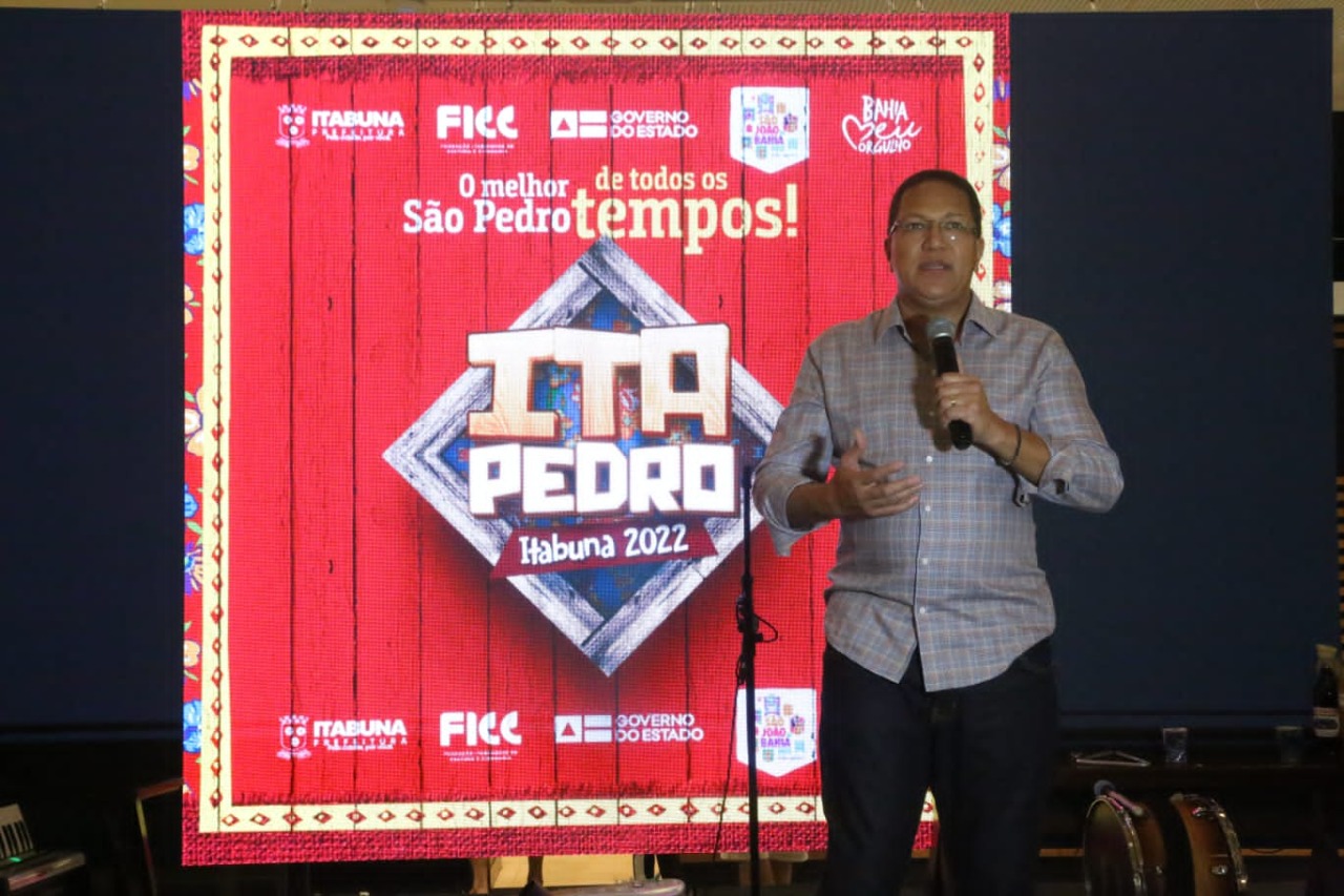 Prefeito Augusto Castro quer consolidar o Ita Pedro como uma marca entre as festas tradicionais da Bahia.