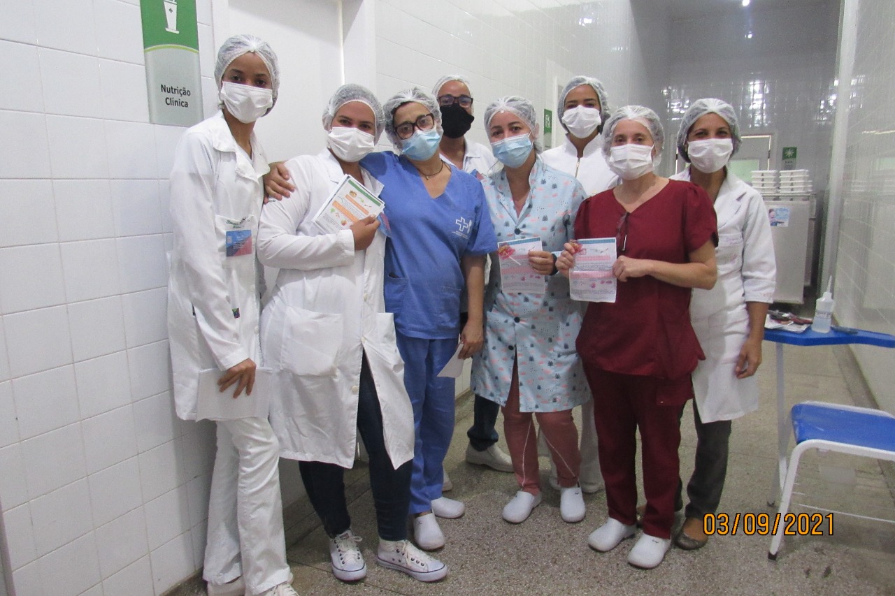 Setor de Nutrição do Hospital de Base promove campanha “Diga NÃO ao Desperdício de Alimentos”.