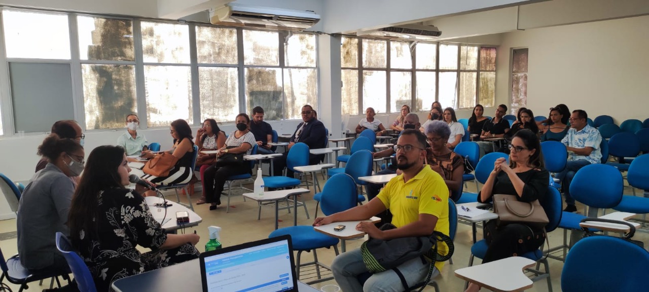 Secretaria Municipal de Saúde se reúne com Conselho para deliberar Plano de Saúde 2022-2025.