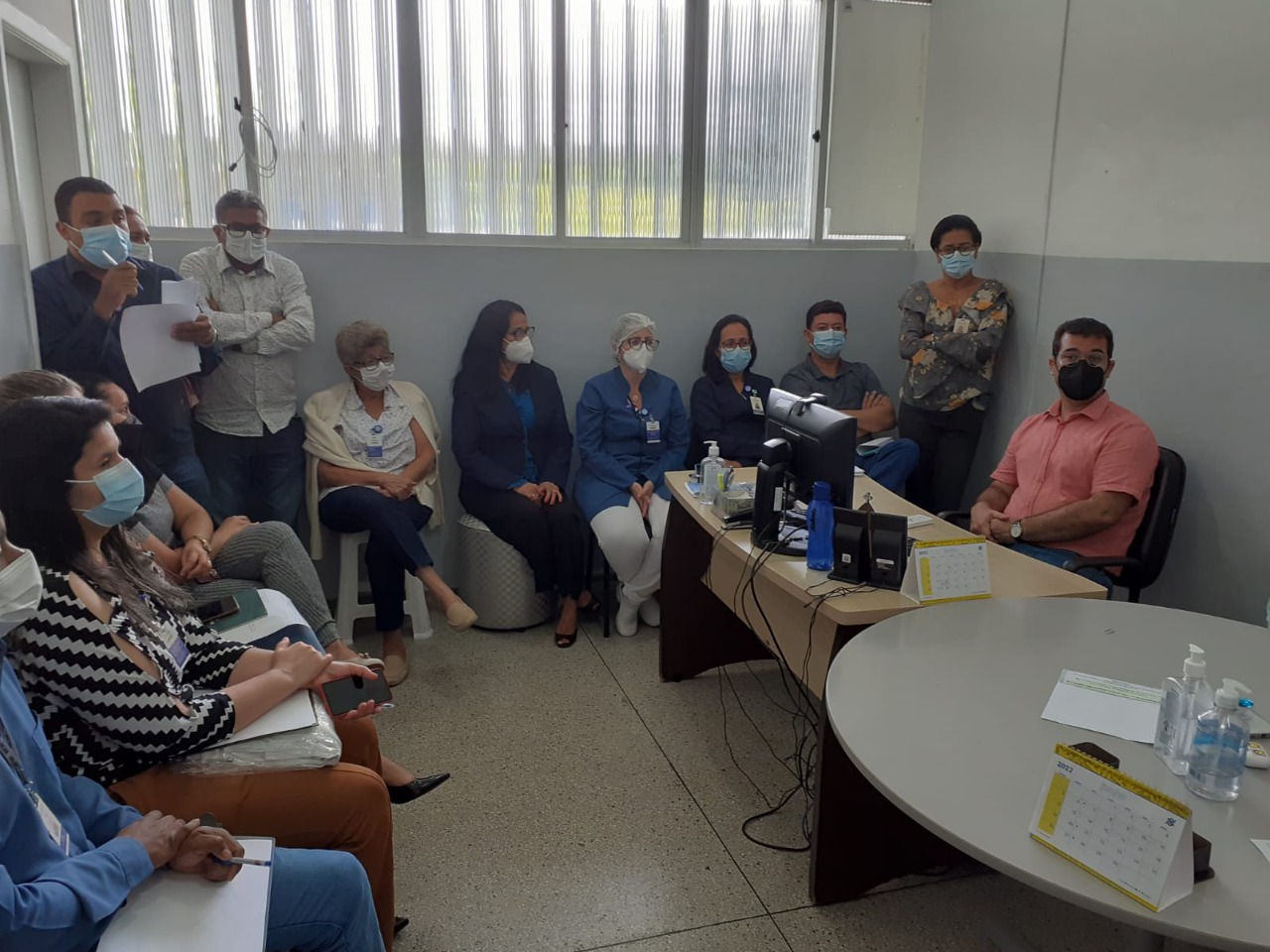 Roda de Gestão: Hospital de Base de Itabuna discute sobre Processos de Higienização.
