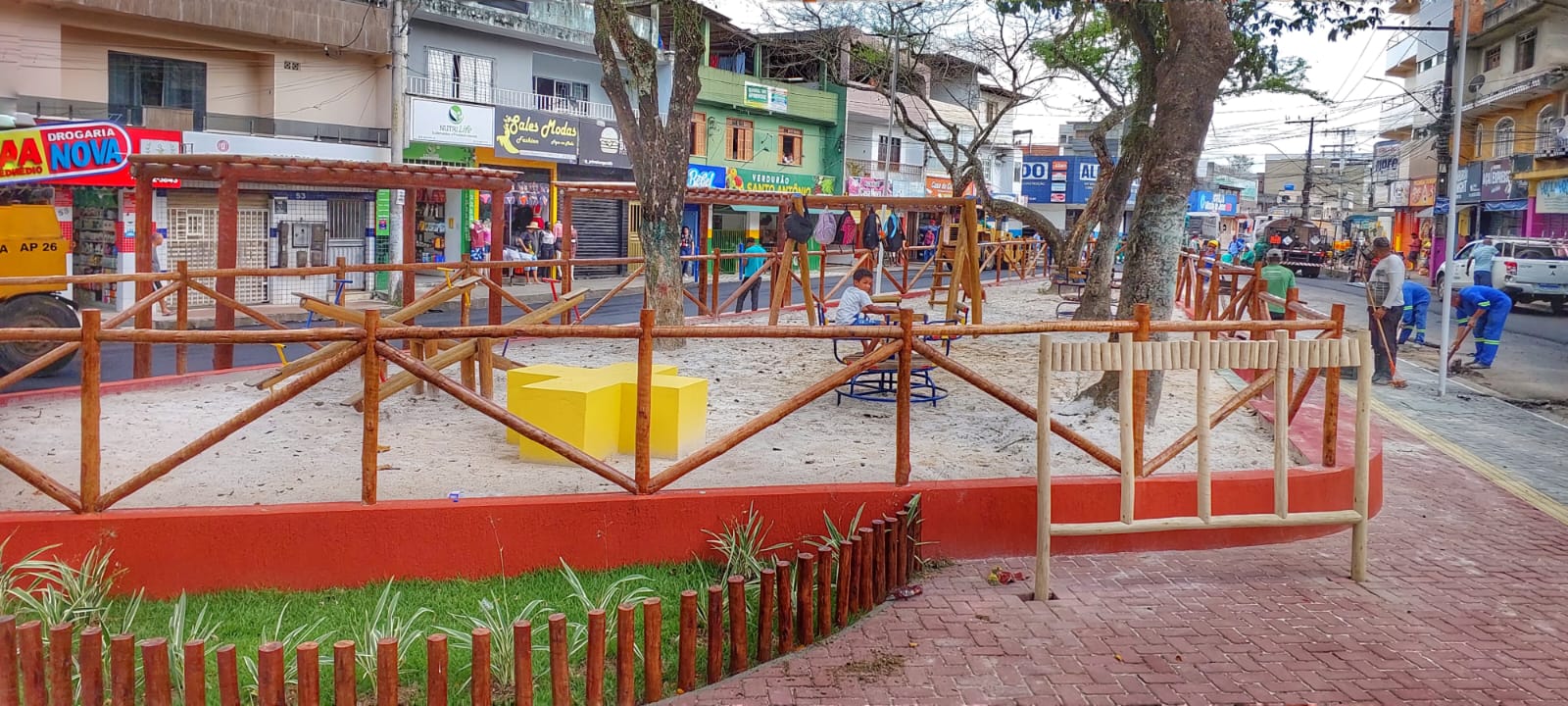 Bairro Santo Antônio receberá hoje a Praça Alice Monteiro requalificada.