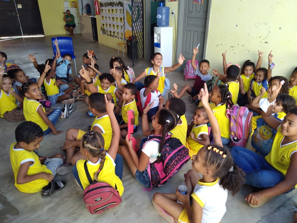 Palestra nas escolas municipais de Itabuna destaca importância da Campanha Lacre Solidária.
