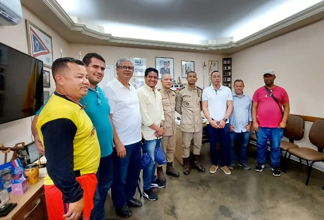 Secretaria de Esporte e Comando do 15º BPM discutem segurança no Campeonato Interbairros.