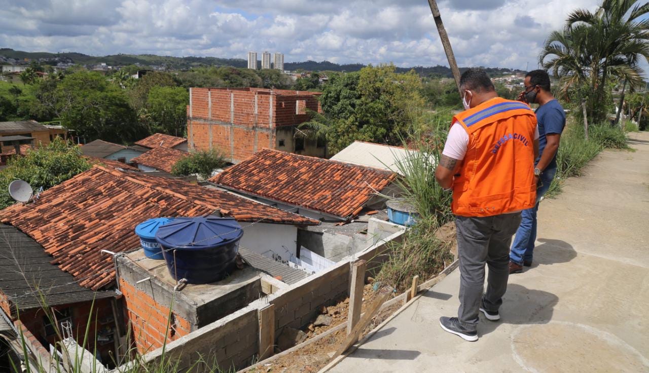 Defesa Civil de Itabuna vai divulgar atualização do Mapa das Áreas de Risco.