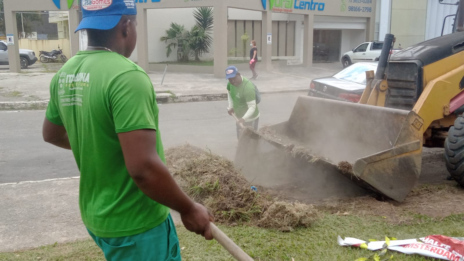 Mutirão da Limpeza Pública chega aos bairros Santo Antônio e São Lourenço.