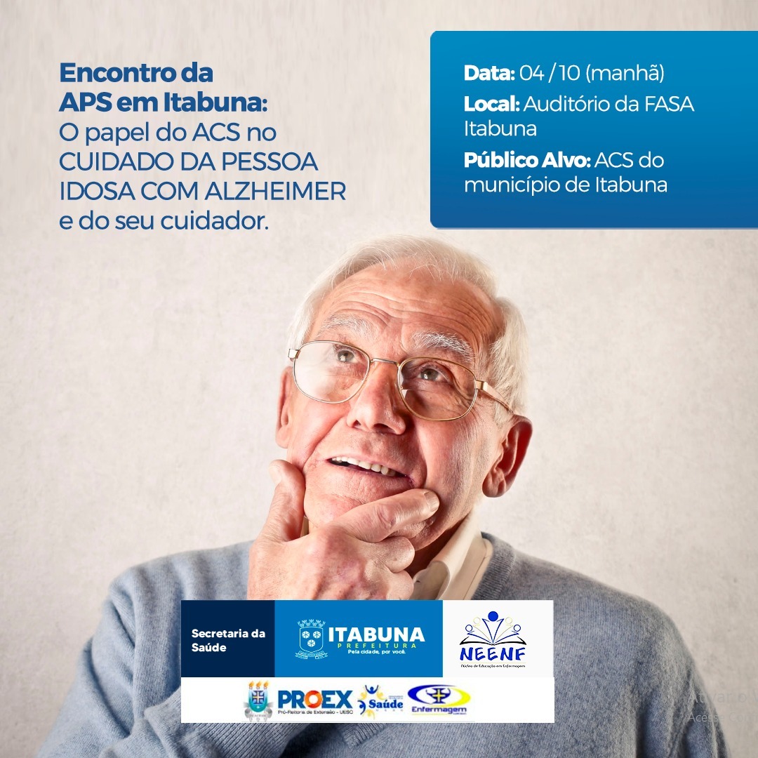 Prefeitura de Itabuna realiza palestra sobre o Alzheimer.