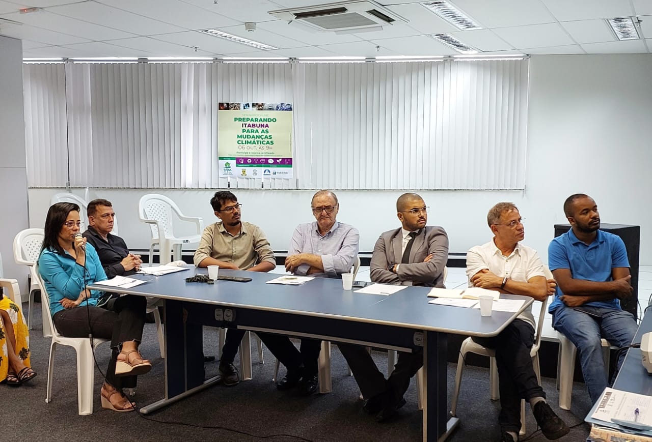 Seminário insere Itabuna entre os municípios baianos que se preparam para enfrentar as mudanças climáticas.