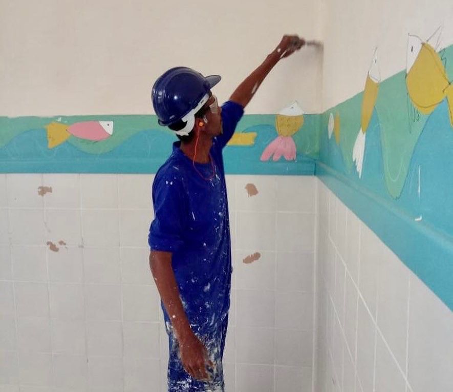 Prefeitura de Itabuna finaliza reforma da Escola Municipal Lúcia Oliveira.