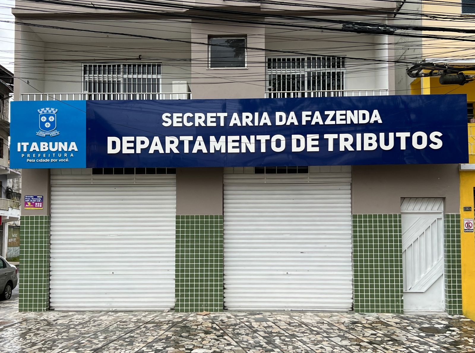 Departamento de Tributos passa a atender em novo endereço a partir de segunda-feira.