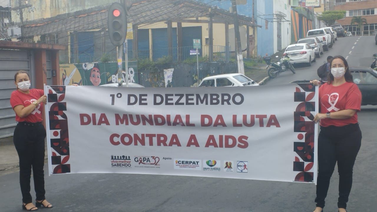 CERPAT dá continuidade às ações de combate ao HIV no Dezembro Vermelho.