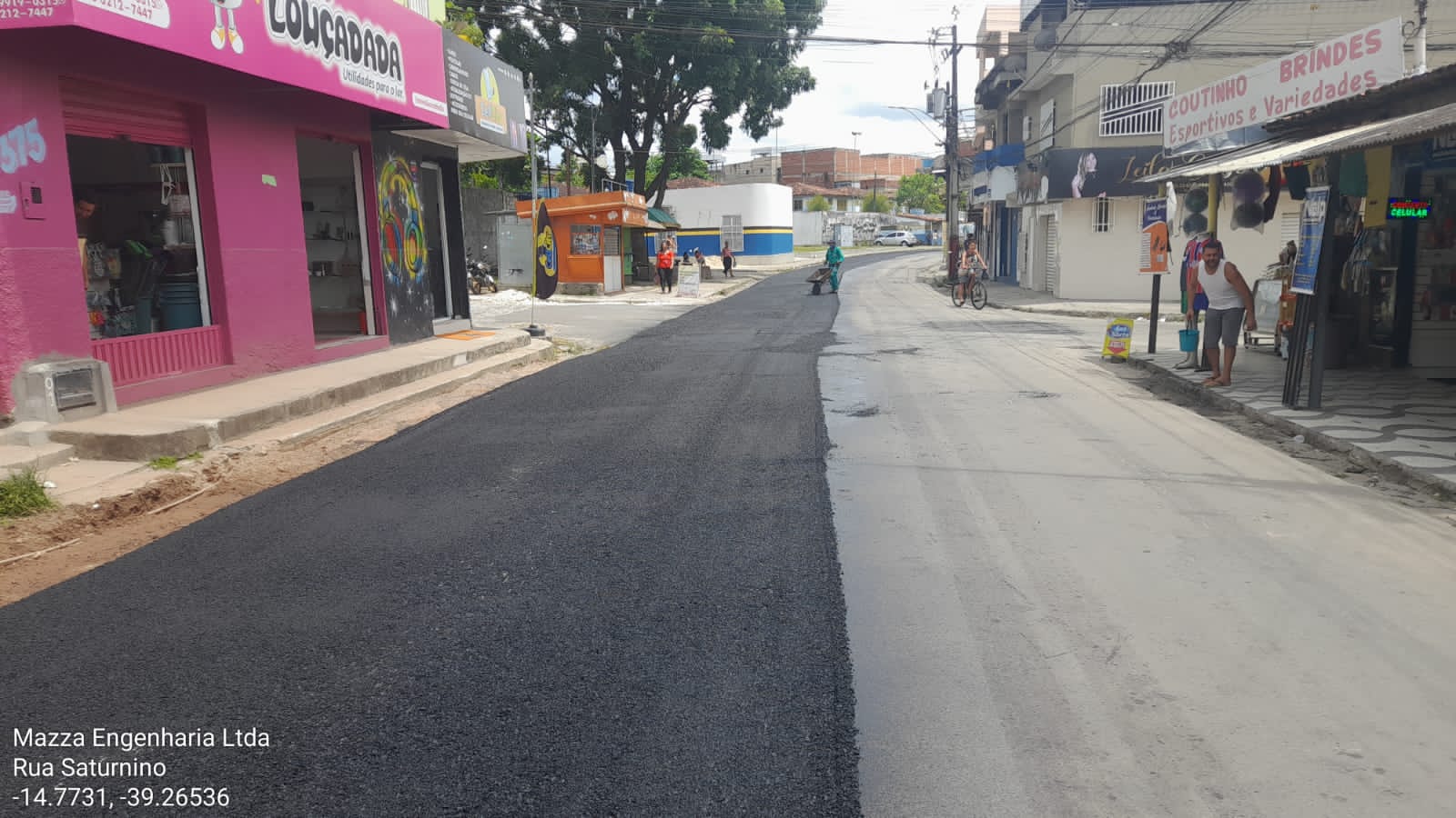 Prefeitura de Itabuna chega ao Fátima, Califórnia e Vila Anália com obra de recapeamento asfáltico