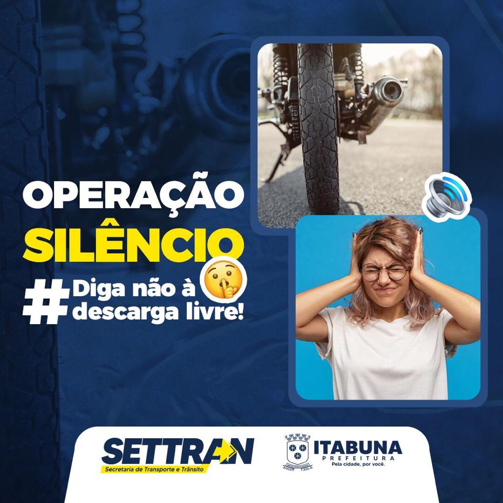 Prefeitura de Itabuna vai coibir veículos com descargas abertas nas ruas da cidade