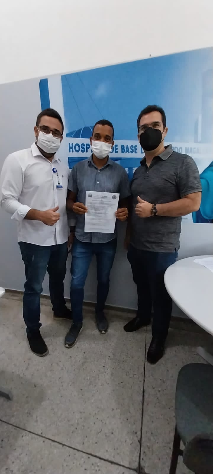 Hospital de Base recebe o Atestado de Conformidade de Projetos do Corpo de Bombeiros