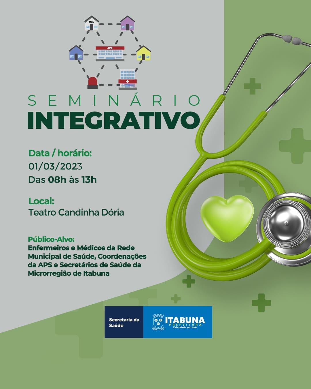 Prefeitura de Itabuna promove Seminário Integrativo para Profissionais da Rede Municipal de Saúde