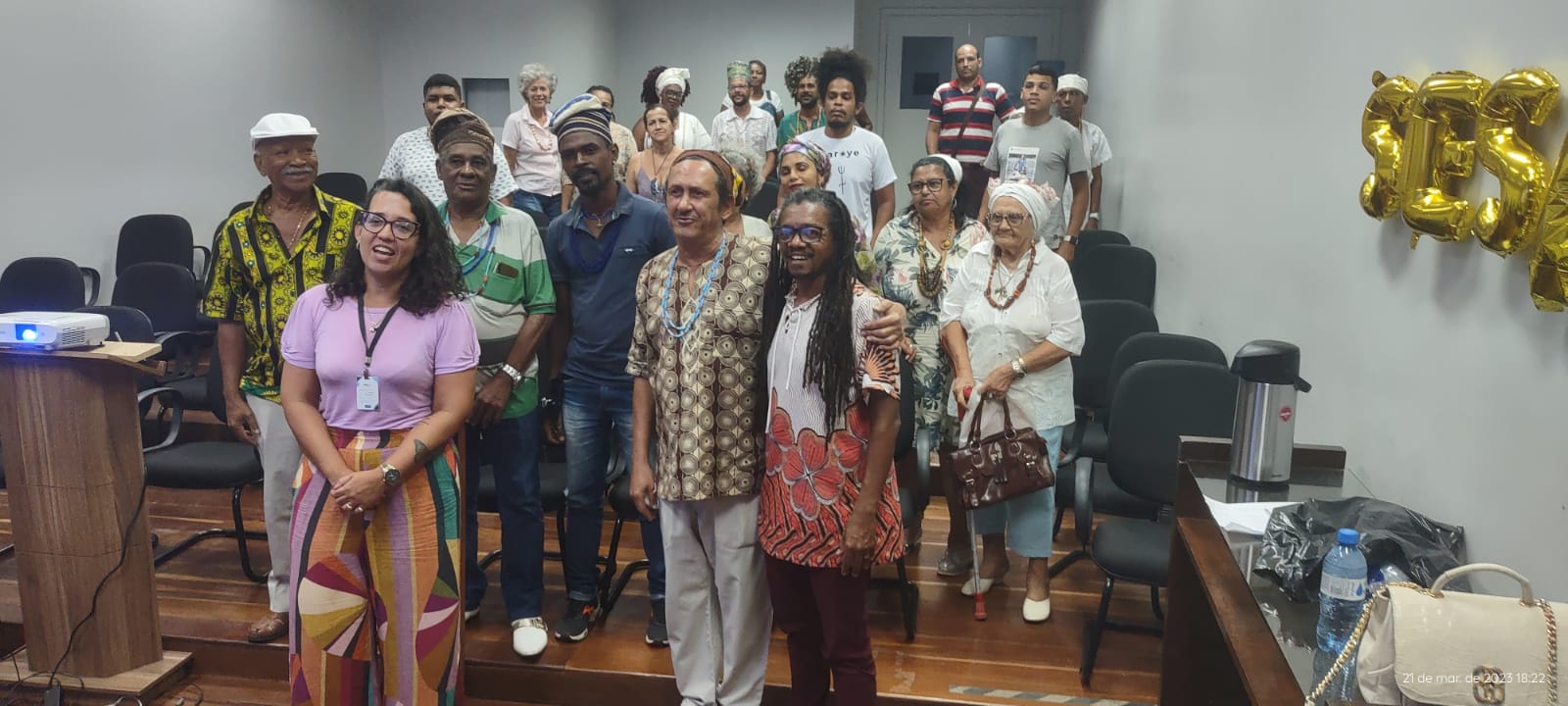 Representantes das tradições e de religiões de matriz africanas de Itabuna debatem Lei Paulo Gustavo
