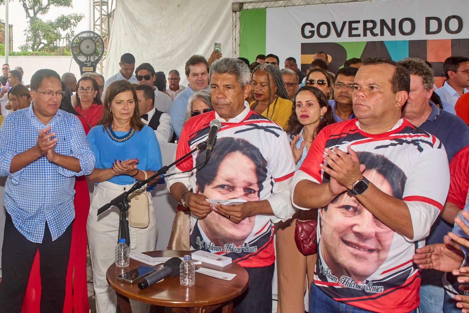 Governador Jerônimo Rodrigues e prefeito Augusto Castro entregam Colégio Estadual de Tempo Integral Adeum Sauer