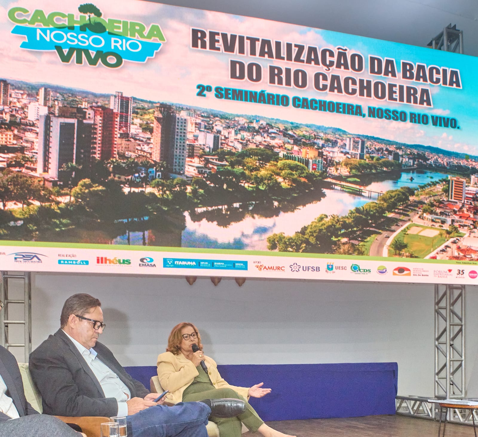 Representantes da Prefeitura de Itabuna participam da 2ª Edição do Seminário Cachoeira, Nosso Rio Vivo