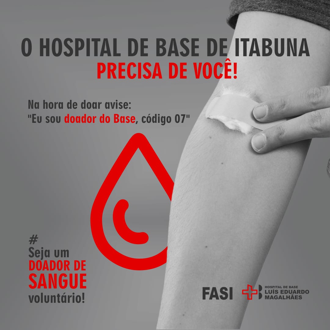 Hospital de Base necessita de doação urgente para recompor estoque baixo