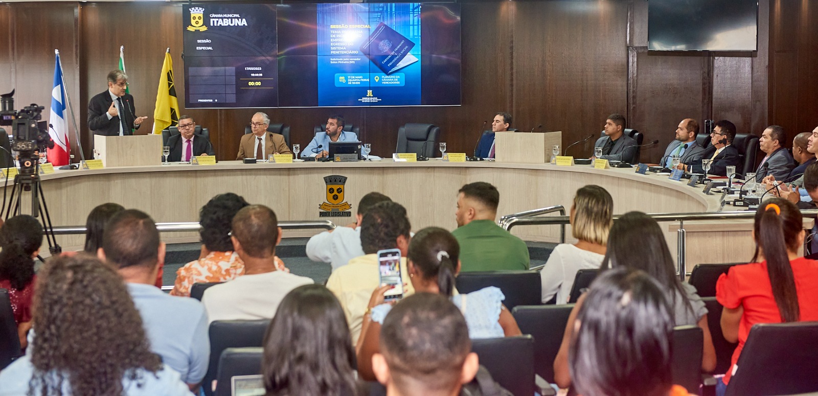 Secretário de Promoção Social de Itabuna debate emprego para egressos do Sistema Penitenciário