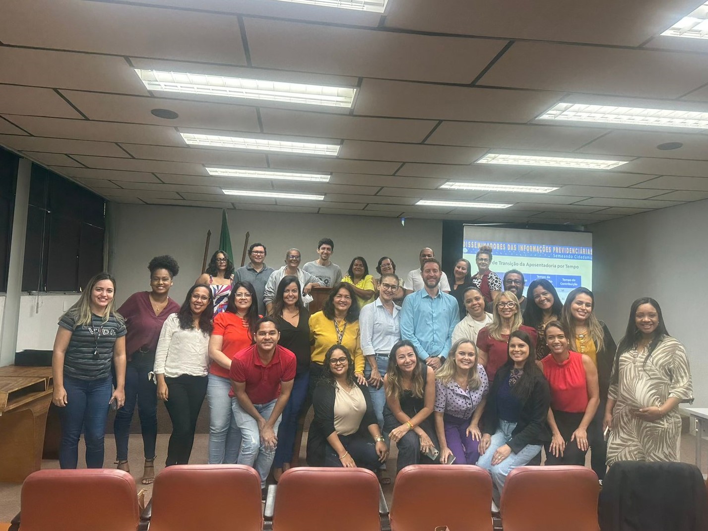 Servidores da Secretaria Municipal de Saúde participam de curso em Itabuna sobre Educação Previdenciária