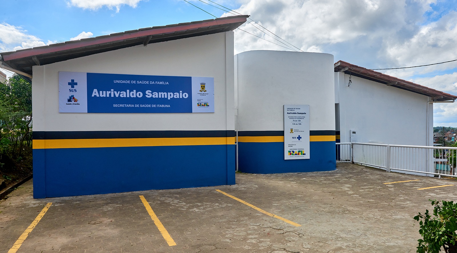 Prefeito Augusto Castro entrega USF Aurivaldo Sampaio nesta sexta-feira