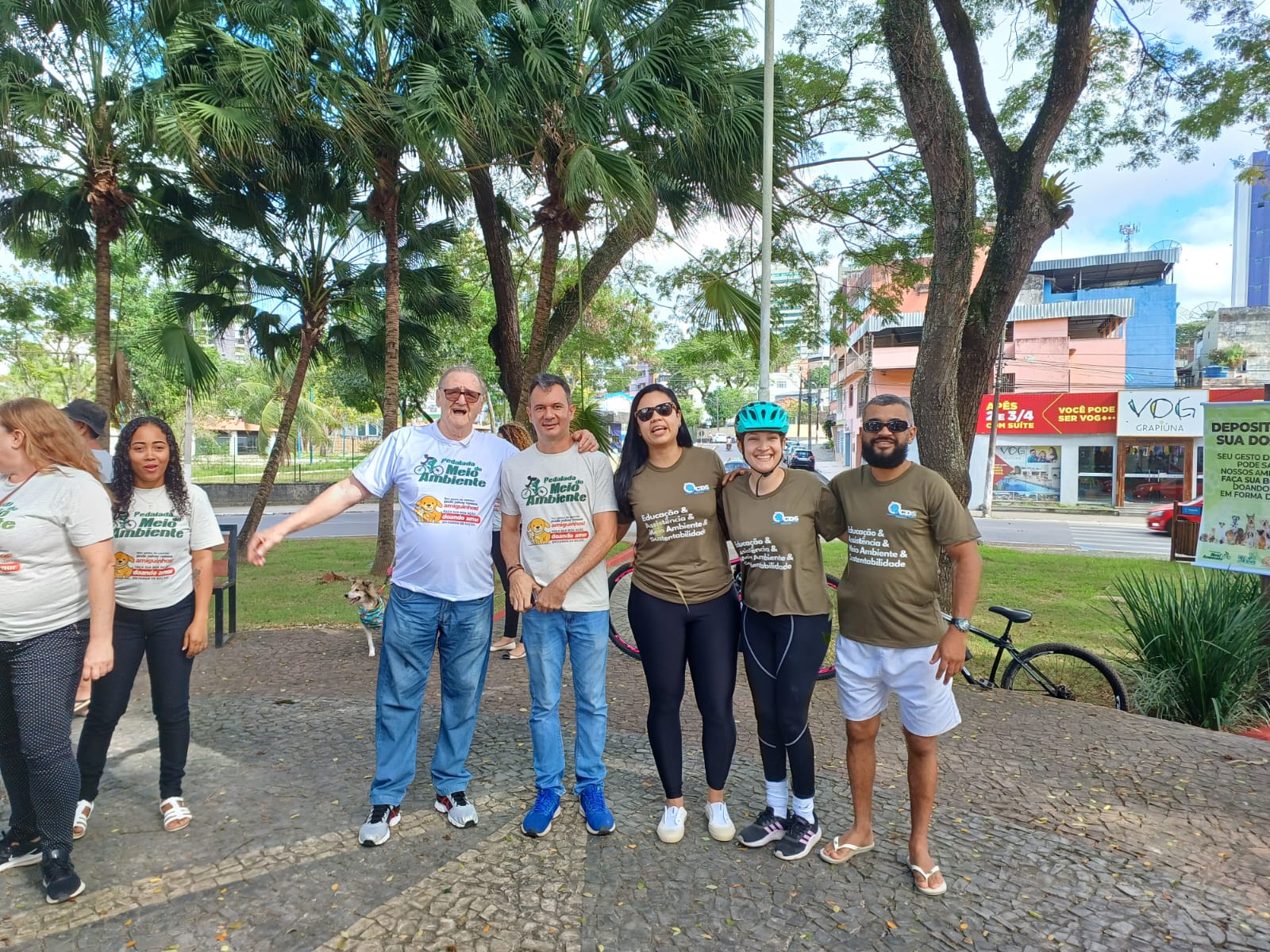 Prefeitura de Itabuna arrecadou três toneladas de rações para animais no Pedalada Solidário
