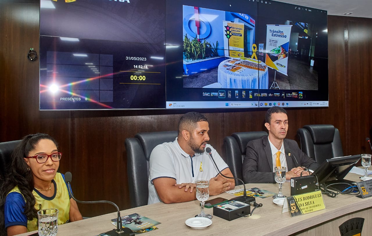 SETTRAN participa de Sessão na Câmara Municipal sobre 10 anos da Campanha Maio Amarelo