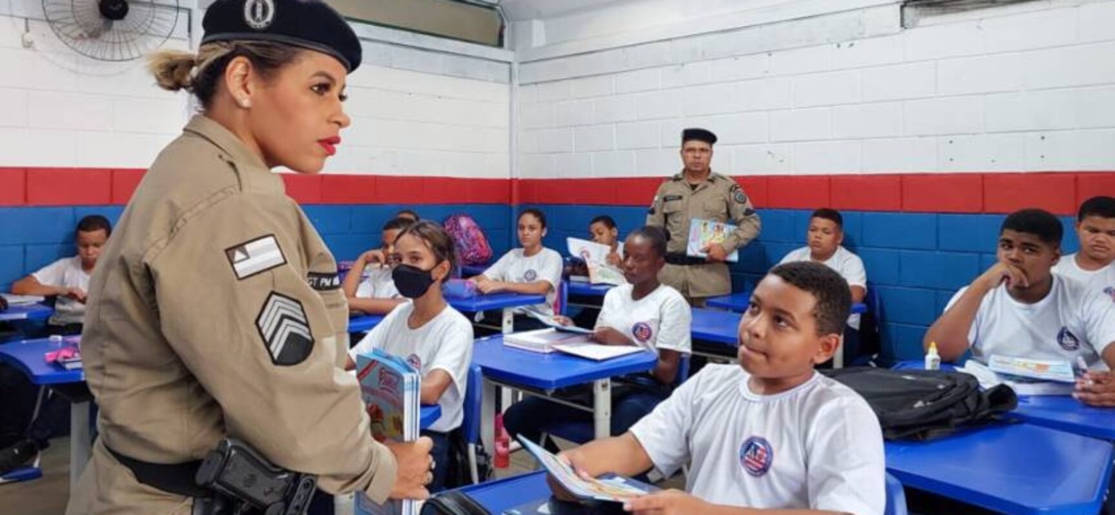 Alunos do CAIC Jorge Amado serão diplomados pelo PROERD da Polícia Militar