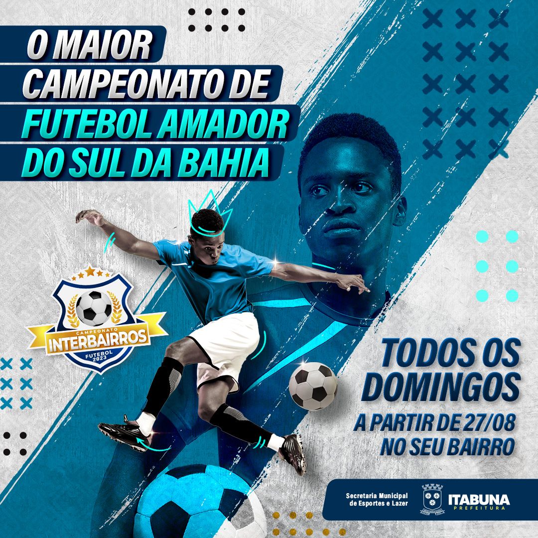 Abertura oficial do Campeonato Interbairros de Futebol será domingo