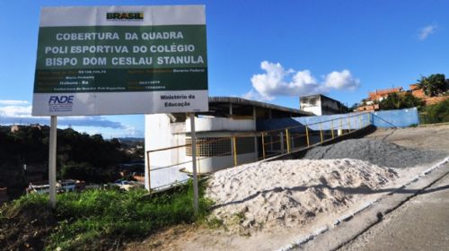 Prefeitura de Itabuna aguarda desfecho de investigações da PF e MPF quanto à quadra poliesportiva da Escola Margarida Pereira