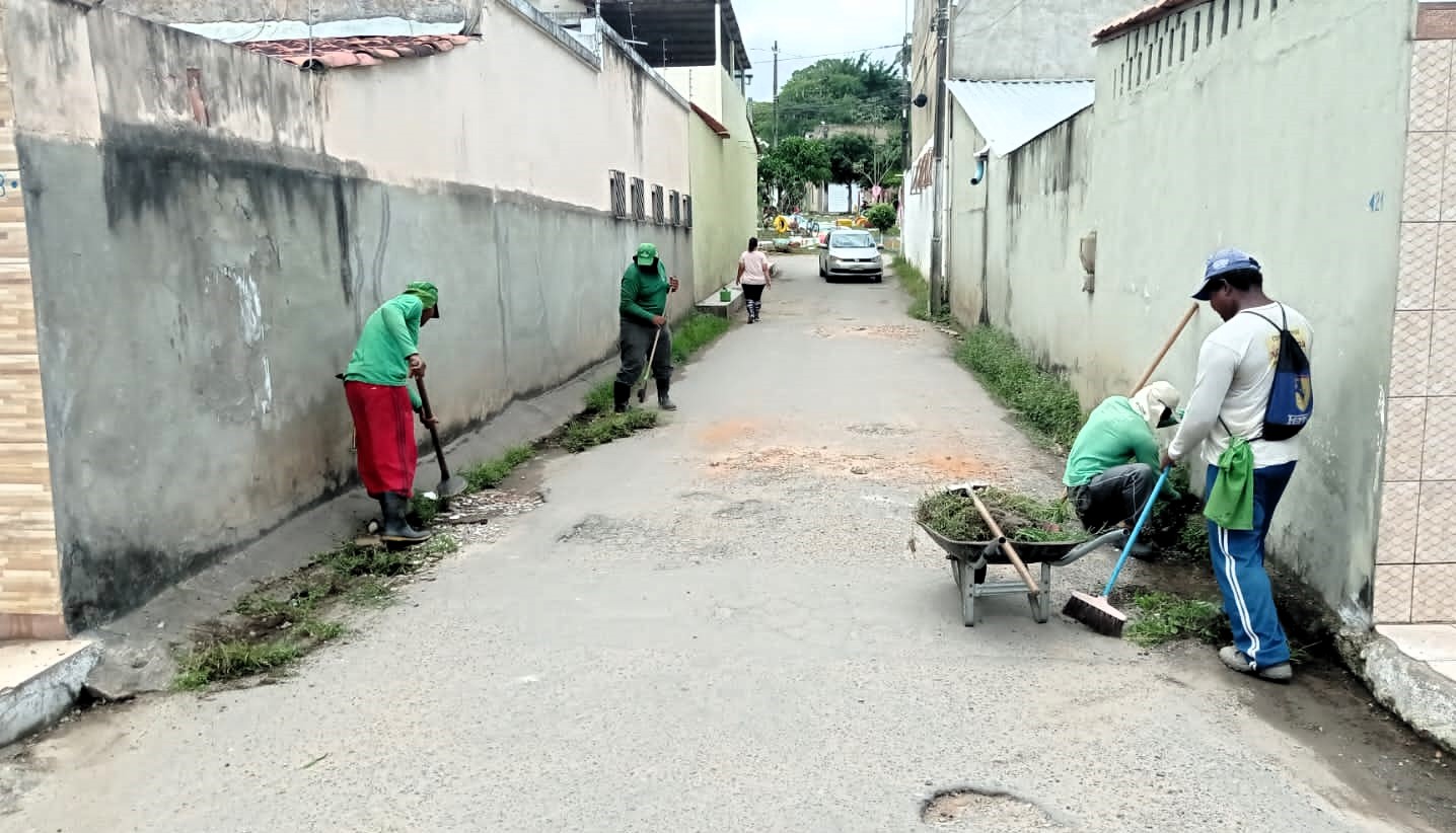 Manutenção dos serviços de zeladoria mantém Itabuna limpa e organizada