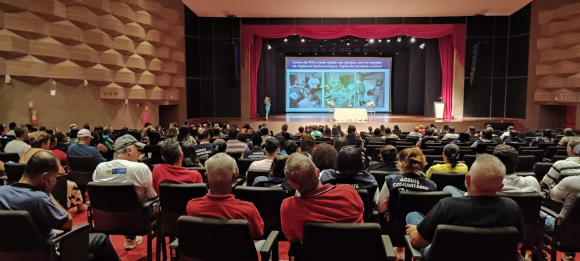 Vigilância em Saúde da show de informações sobre enfrentamento das arboviroses em Itabuna