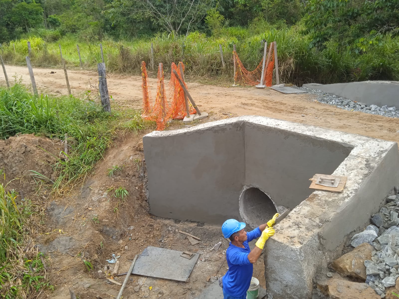 Agropecuaristas de Itabuna satisfeitos com a conclusão das obras da ponte sobre o Ribeirão dos Cachorros