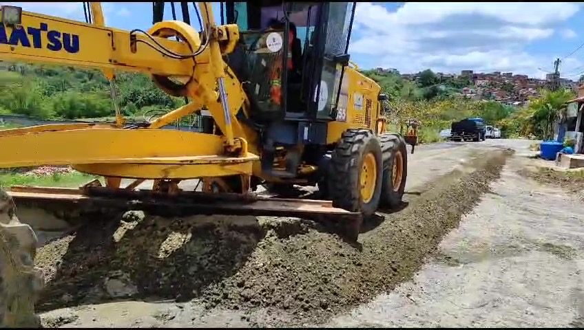 Prefeitura de Itabuna inicia obras e serviços de pavimentação no Bairro São Pedro