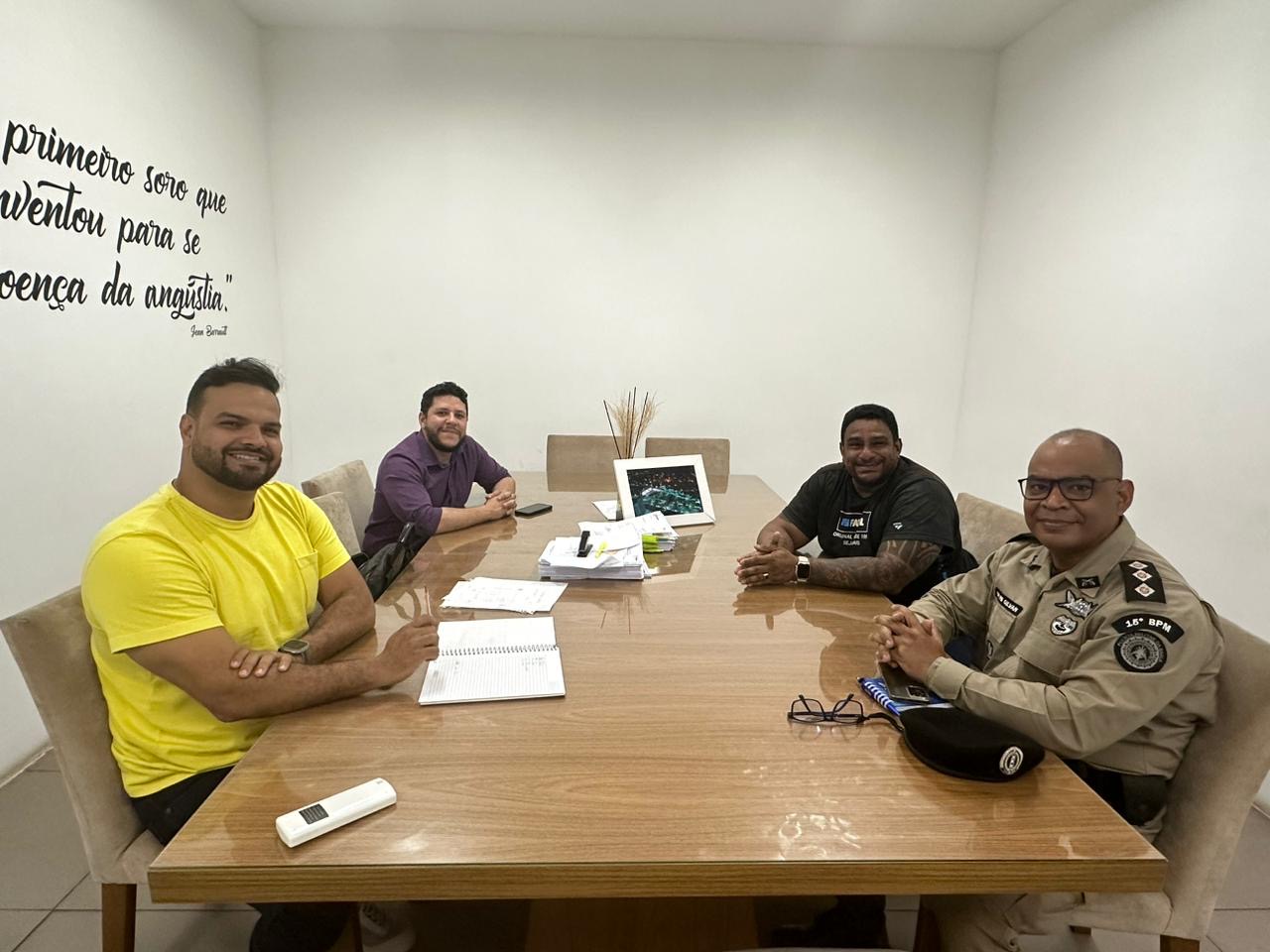 FICC e 15º Batalhão da Polícia Militar discutem planejamento da segurança da Lavagem do Beco do Fuxico