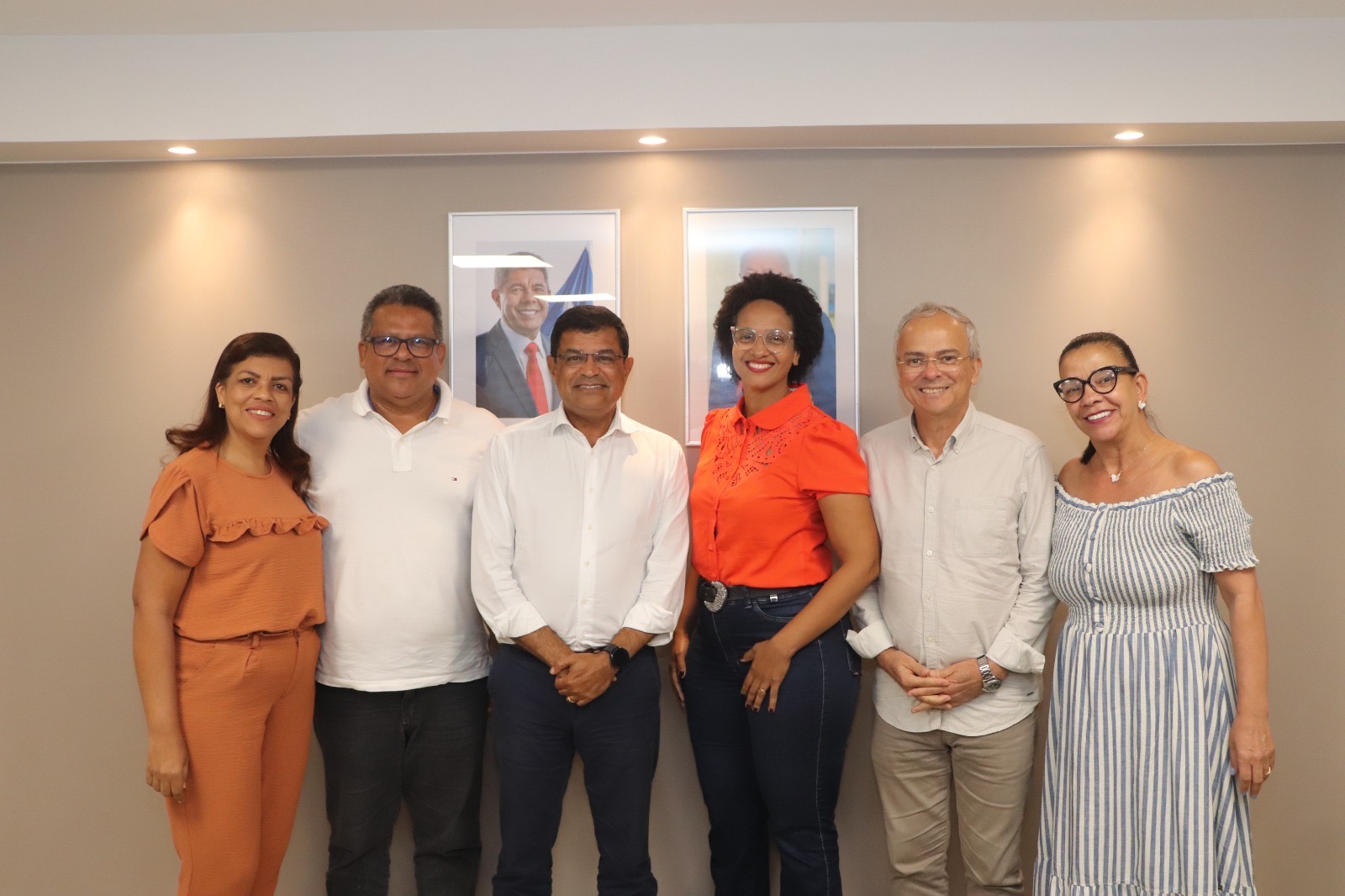 Secretário Davidson Magalhães recebe em audiência secretários municipais de Itabuna