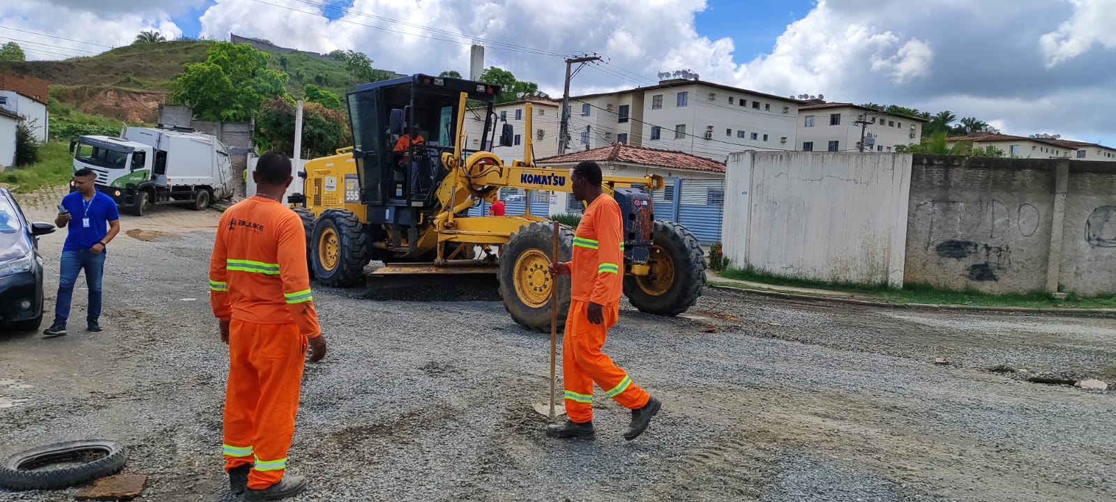 Prefeitura de Itabuna acelera obras de urbanização no Daniel Gomes e São Pedro