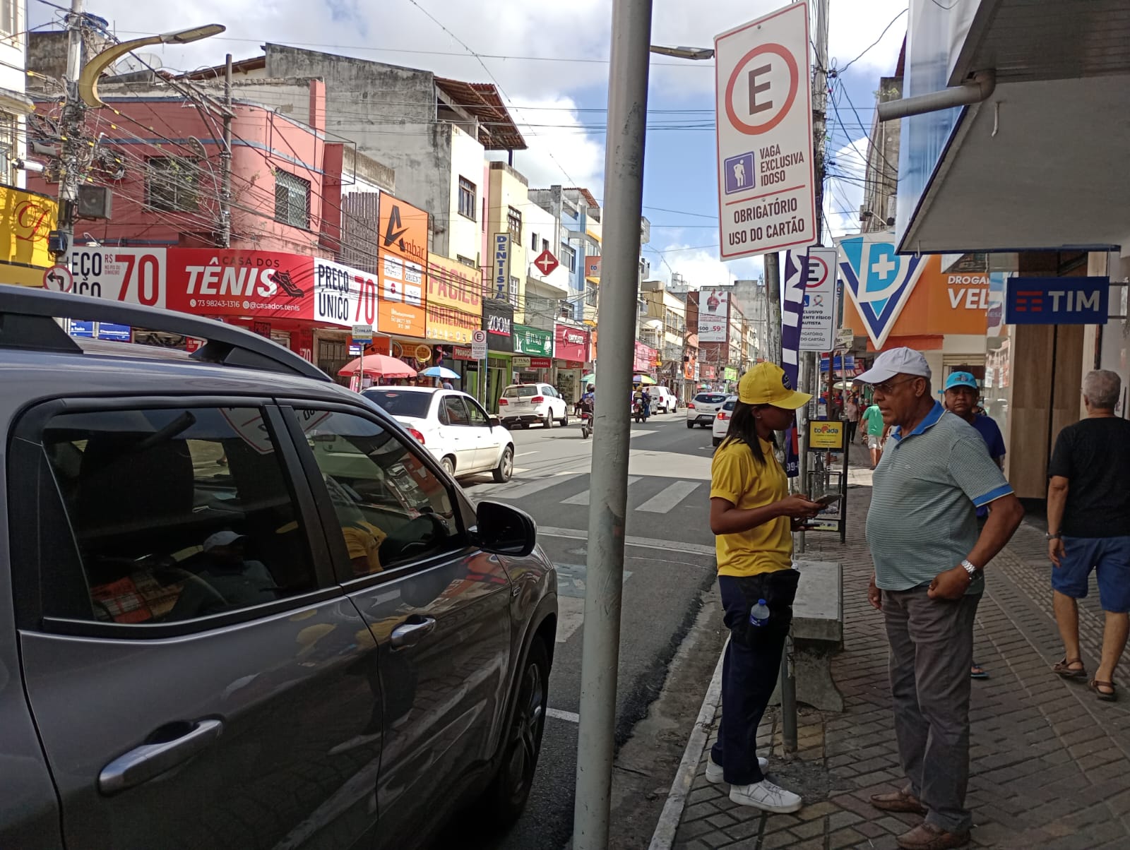 Itabunenses aprovam novo Sistema de Estacionamento Rotativo cuja operação se iniciou