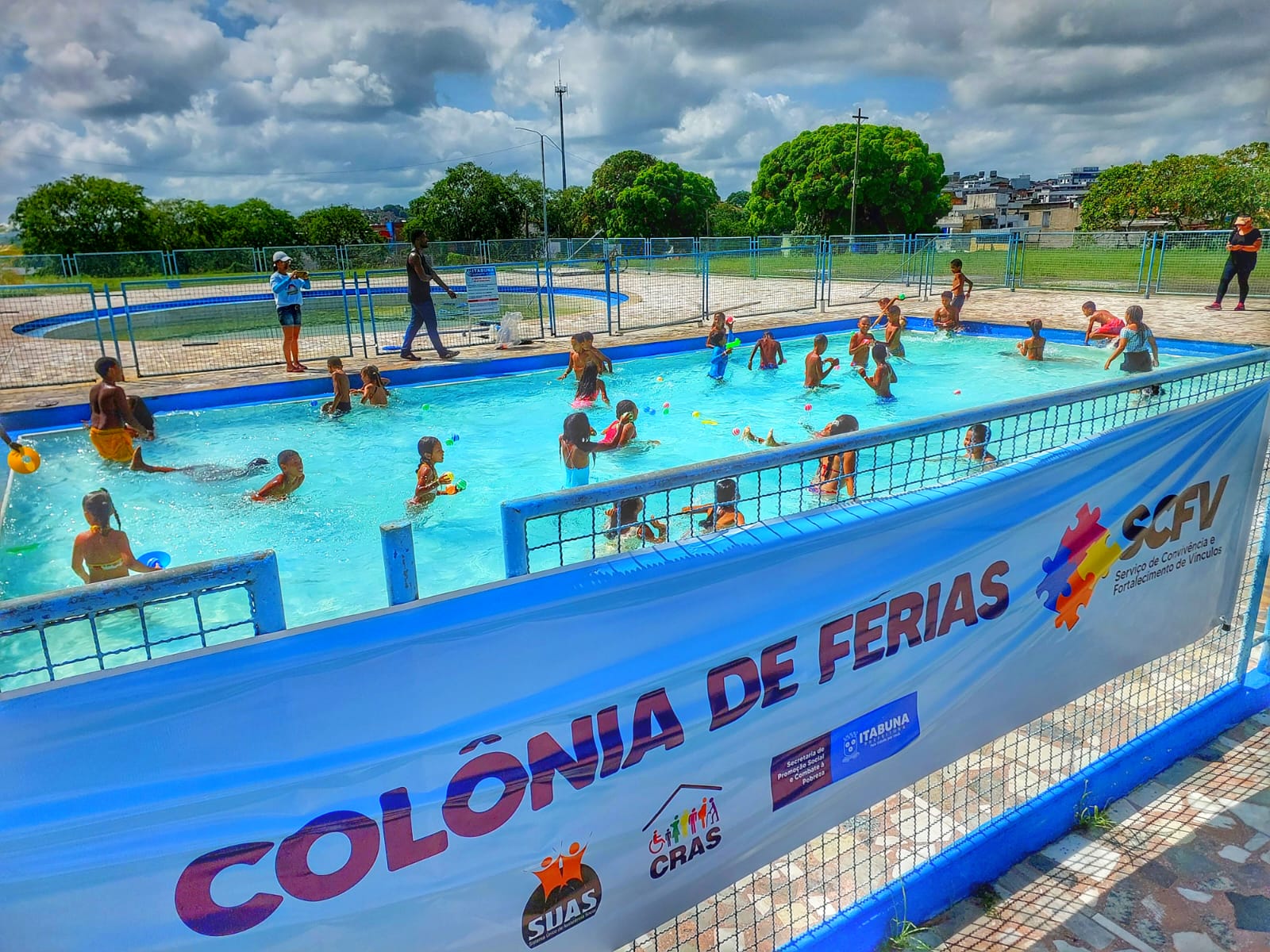 Colônia de Férias oferece diversão e lazer a crianças e adolescentes de Itabuna atendidos pelos CRAS