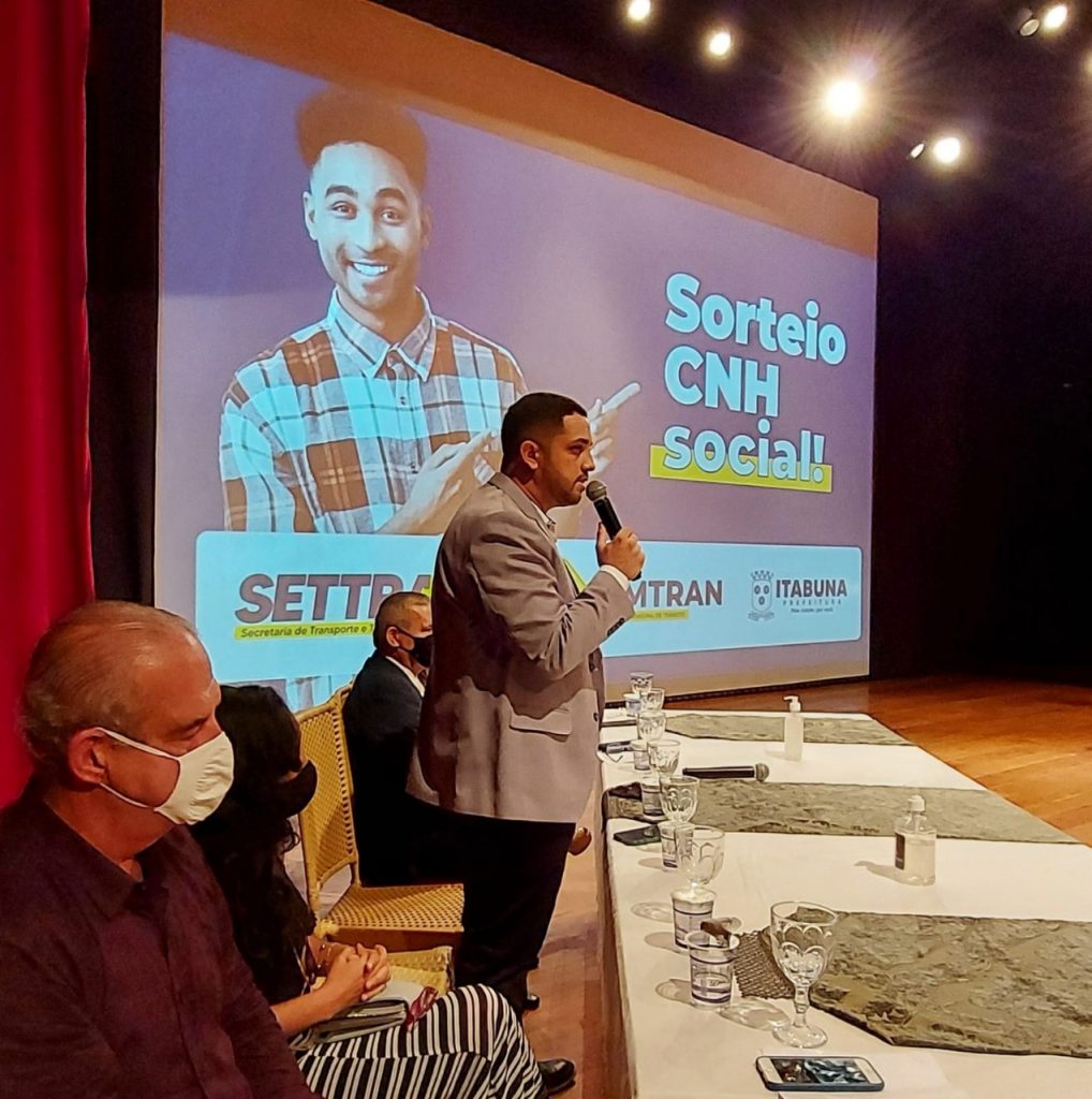 Prefeitura de Itabuna vai sortear nesta segunda-feira as 100 vagas para a CNH Social