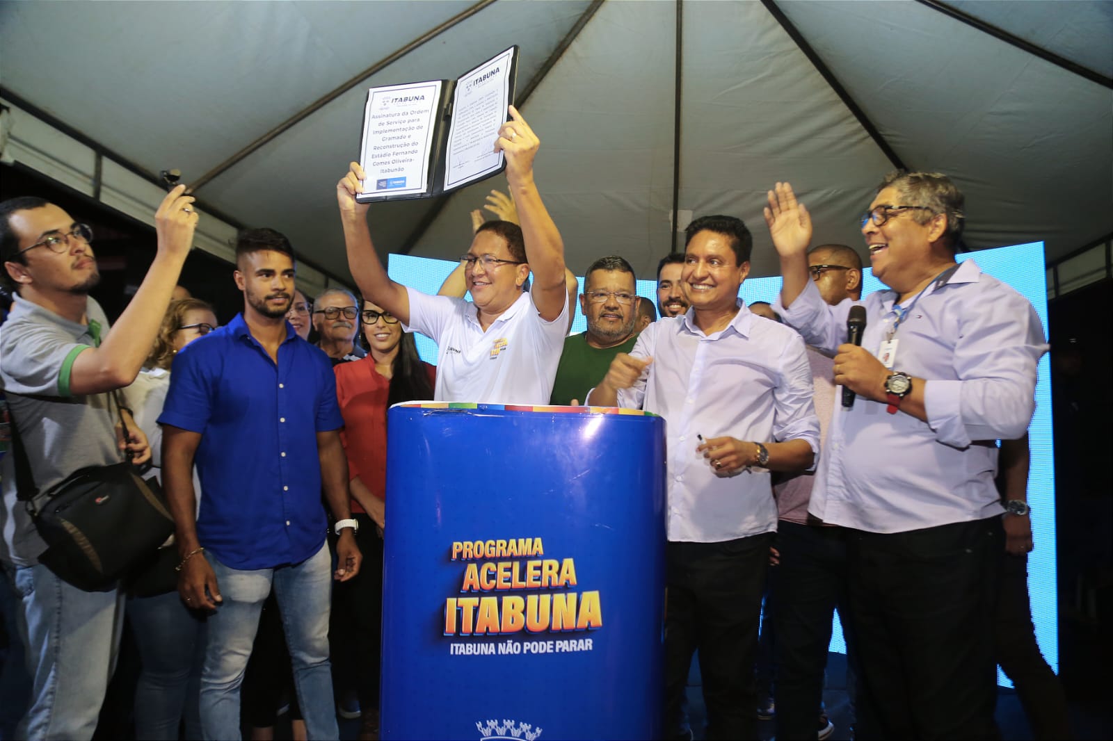 Prefeito Augusto Castro faz história ao autorizar obras de requalificação do Itabunão que começam na segunda-feira