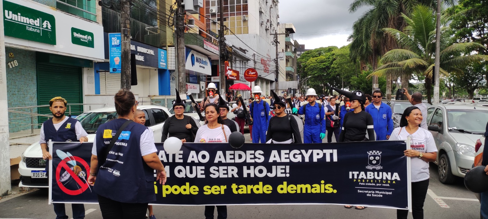 Dia D de Mobilização Nacional na Luta contra a Dengue em Itabuna reforçou a necessidade de combate ao Aedes aegypti