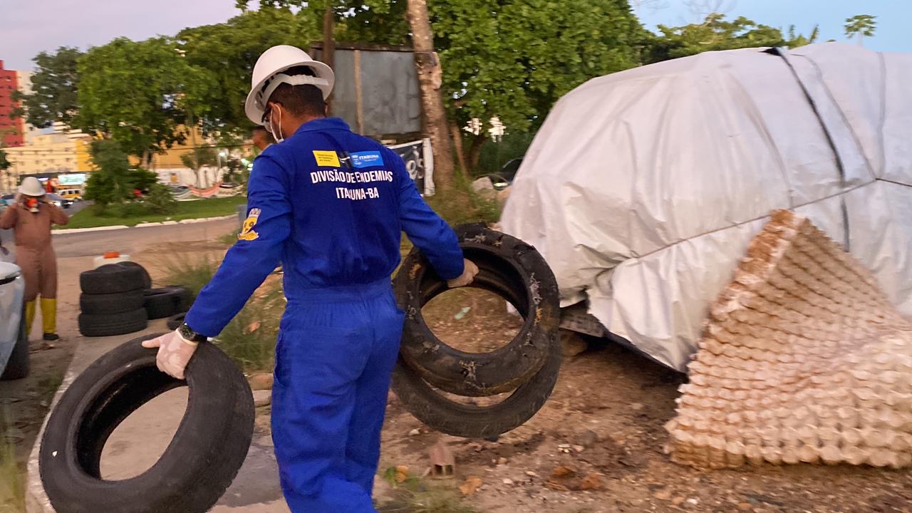 Prefeitura realiza Mutirão de Combate ao mosquito Aedes aegypti chega ao Góes Calmon