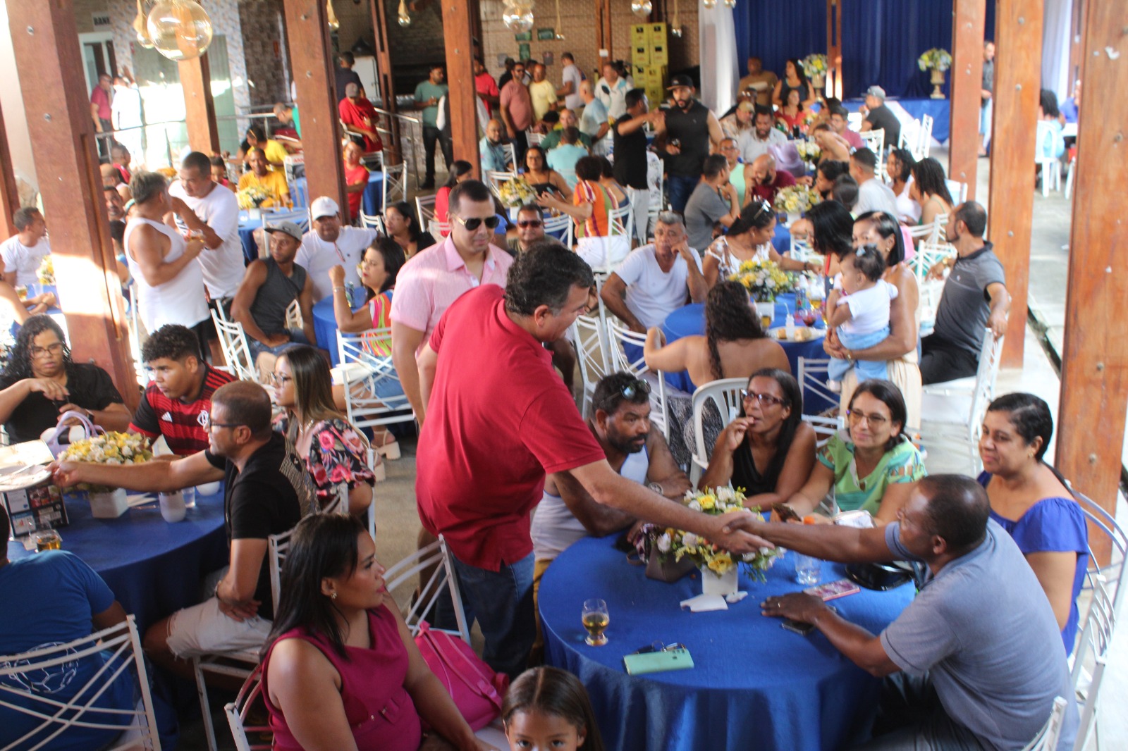 Funcionários da EMASA comemoram o 1º de Maio em festa organizada pelo GRESE