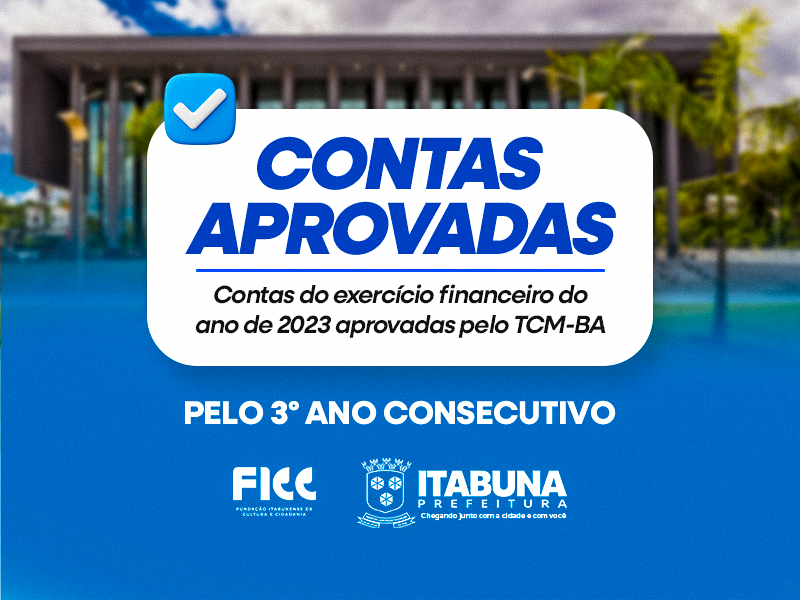 FICC tem contas do exercício financeiro de 2023 aprovadas pelo TCM-BA