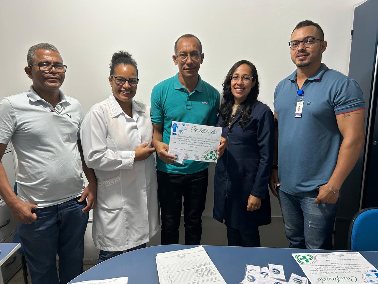 CIPA do Hospital de Base de Itabuna dá posse aos novos eleitos para o biênio 2024/2025